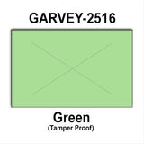 160,000 Garvey 2516 compatible Green General Purpose Labels to fit the G-Series 25-88. G-Series 25-99, G-Series 25-5, G-Series 25-10/10 Price Guns. Full Case + includes 20 ink rollers.