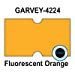 240,000 GENUINE GARVEY 2112 FL Orange General Purpose Labels: full case - no security cuts [compatible w/Motex MX-5500, Towa 1 Line, Jolly, Hallo, Freedom and Impressa 2112 Punch Hole (PH) Labelers]