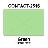 160,000 Contact compatible 2516 Green General Purpose Labels to fit the Contact 25-88, Contact 25-99, Contact 25-5 Price Guns. Full Case + includes 20 ink rollers.