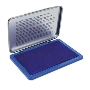 Trodat Imprint 9072M Metal Stamp Pad 11 x 7 cm Blue