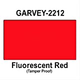 220,000 Garvey 2212 Fluorescent Red General Purpose Labels to fit the G-Series 22-6, G-Series 22-7, G-Series 22-8 Price Guns. Full Case + includes 20 ink rollers.