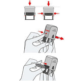 4929, 4729 Replacement Pad for Trodat and Ideal Stamps (Red)