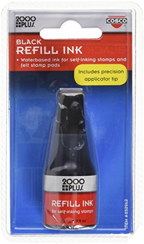 2000 PLUS Self-Inking Refill Ink - Black