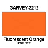 220,000 Garvey Compatible 2212 Fluorescent Orange General Purpose Labels to fit the G-Series 22-6, G-Series 22-7, G-Series 22-8 Price Guns. Full Case + includes 20 ink rollers.