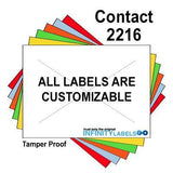 180,000 Contact 2216 (Special Packaging) Fluorescent Green General Purpose Labels to fit the Contact 22-66, Contact 22-77, Contact 22-88 Price Guns. Full Case + includes 20 ink rollers.