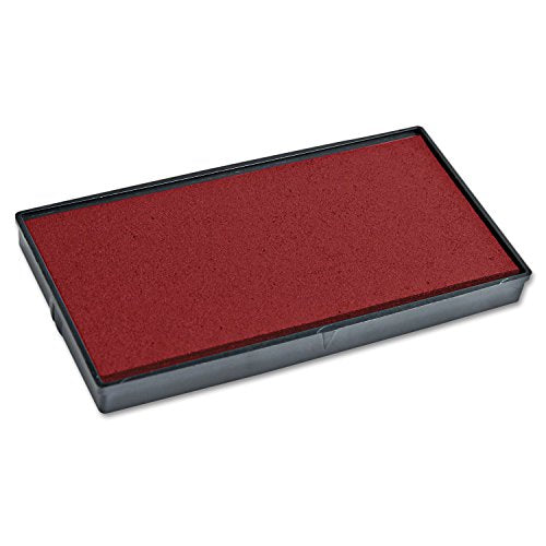 2000 Plus Replacement Ink Pad for Printer P20 amp; Dual Pad Printer P20, Red