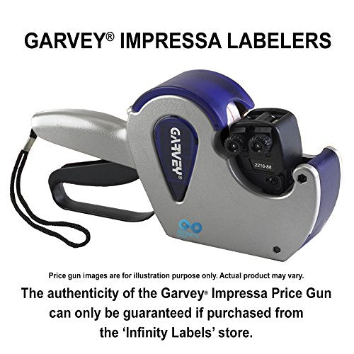 Impressa Price Guns [3 Labeler Value Pack]: 2516-8/8 Layout #2802 [TWO LINE]